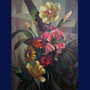 Lilies and magnolias <br /><small>by Olga Mosina</small>