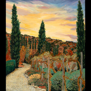 Gardens at Vignammaggio , Italy <br /><small>by Morgan Boszilkov</small>