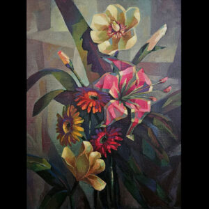 Lilies and magnolias <br /><small>by Olga Mosina</small>